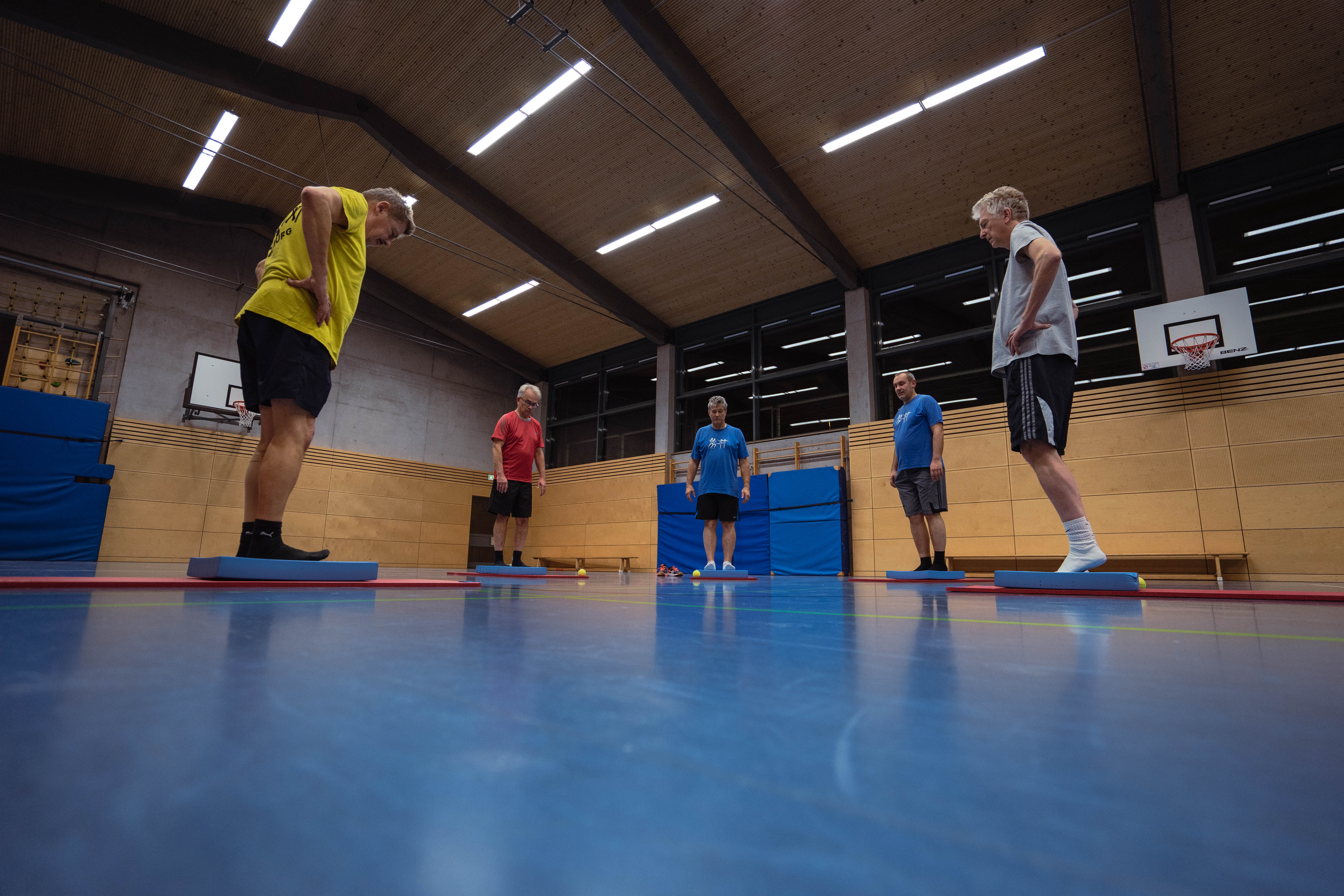 Bilder aus der Übungsstunde
